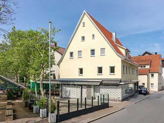 Saniertes Mehrfamilienhaus mit Gewerbeeinheit in Pfullingen