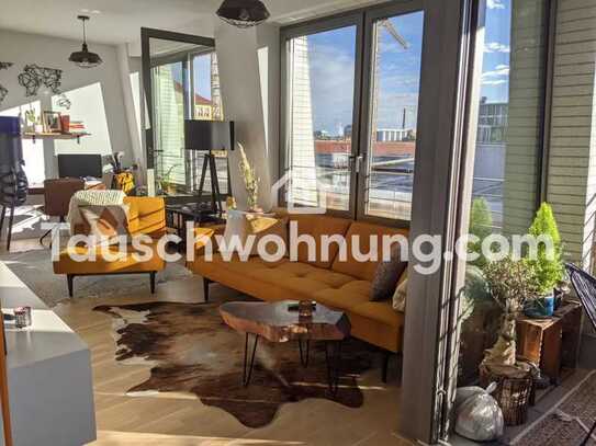 Tauschwohnung: Moderne Wohnung mit Loggia und TG-Platz