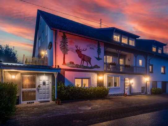 KVBM BIETET AN: Ein idyllisches Gästehaus in der Nähe des Wintersportgebiets im Hunsrück: