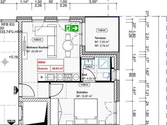 Perfekt für Singles & Paare - 2-Zi.-Wohnung mit Balkon