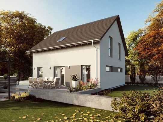 Herbstzauber 6-Haus von OKAL Haus in grüner Grünauer Siedlung