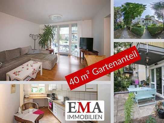 Barrierefreie Wohnung mit gemütlichem Gartenanteil