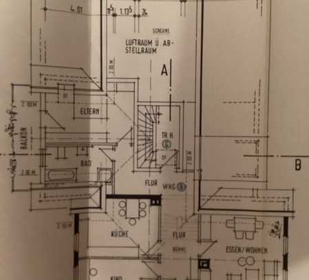 Attraktive 3-Zimmer-Dachgeschosswohnung mit Balkon und Einbauküche in Oedheim