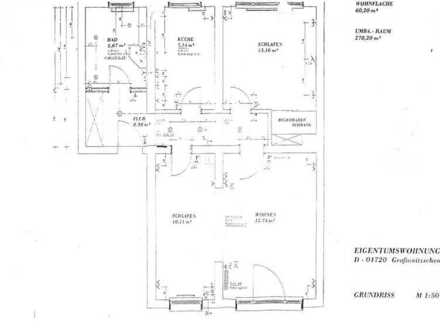 Eigennutzung oder Kapitalanlage - Schöne 3-Zimmer-Wohnung