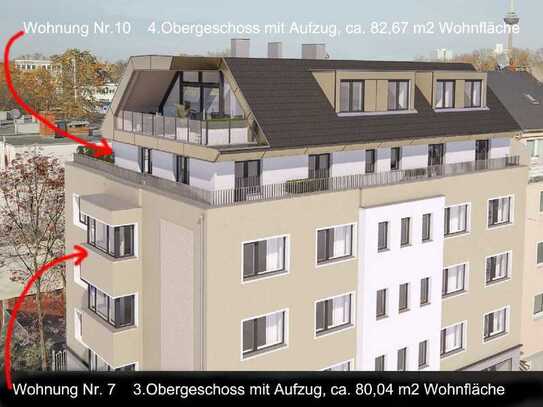 KÖLN - LINDENTHAL, helle Drei-Zimmer-Wohnung mit Balkon u Aufzug