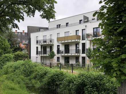 Elegante helle 2-Zi.-Neubauwohnung im grünen Zentrum von Hamburg-Bergedorf