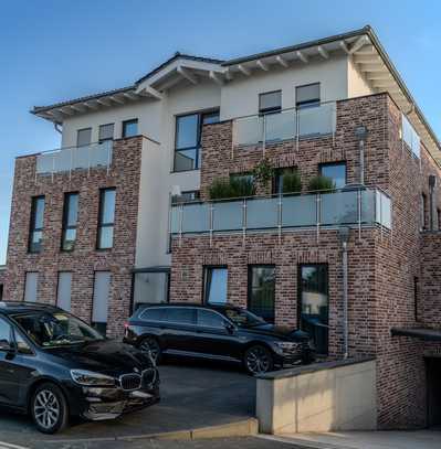 Moderne Neubau Wohnung im 2 Obergeschoss, Balkon, 5 Jahre Mietgarantie