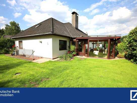 Herrlich naturnah! Bungalow mit Sauna und Wintergarten