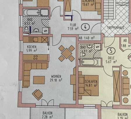 Tolle 3-Zimmer-Wohnung in Buchloe in guter Lage
