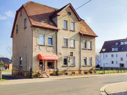 Traditionsreiches Wohn- und Geschäftshaus (Bäckerei) mit großem Grundstück nahe zum Hainer See