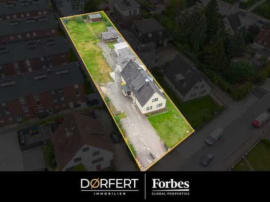 Norderstedt | Zukunftssicheres Baugrundstück mit positivem Vorbescheid für ca. 1.280 m² WF