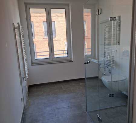 3-Zimmer-Wohnung in Mittelfeld, ca. 85 qm, Erstbezug mit Balkon und Einbauküche