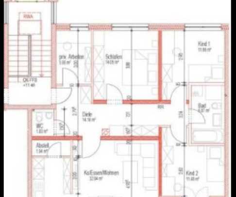 Stilvolle 5-Zimmer-Wohnung mit gehobener Innenausstattung mit Balkon und EBK in Augsburg
