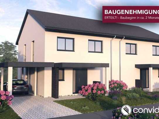 FELDBLICK | Attraktive Neubau-Doppelhaushälfte mit großem Grundstück in Essen-Burgaltendorf