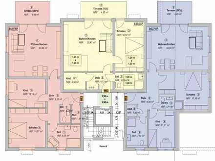 Frische 3-Zimmer-Wohnung mit Terrasse in Rodenbach