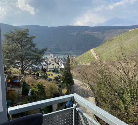 2-Zimmer-Wohnung in Rüdesheim-Assmannshausen mit herrlichem Blick auf die Weinberge