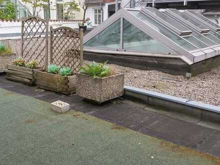 Ehem. Geschäftshaus m. Garagen und Dachterrasse in der Fußgängerzone Amberg zu verkaufen