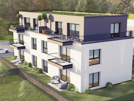 Neubau mit Dachterrasse: stilvolle 2-Zimmer-Wohnung in Braunschweig KfW 55