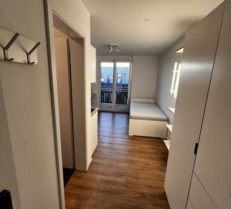 Erstbezug mit EBK und Balkon: stilvolle 1-Zimmer-Wohnung in Freiburg