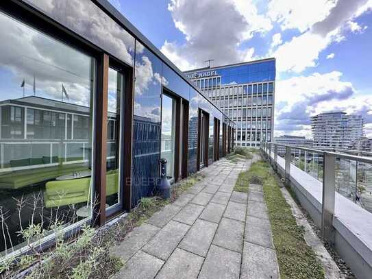 BÜROHAMBURG.DE: Ab sofort: exklusive Bürofläche mit Dachterrasse in bester HafenCity-Lage