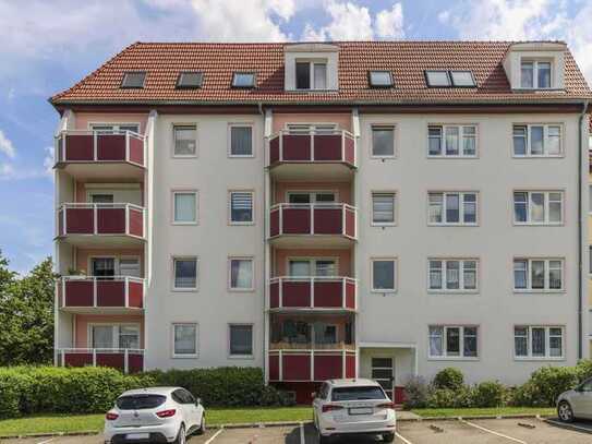 Vermietete, gepflegte 2-Zi.-ETW mit Balkon für Anleger in Erfurt