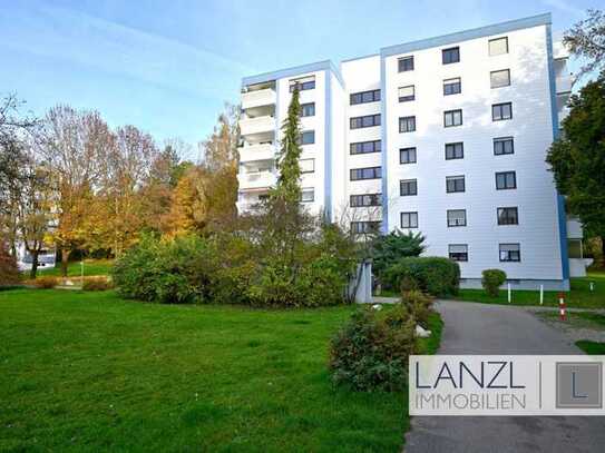 VERMIETET - solide 3 Zimmer-Whg. mit sonnigem Balkon in ruhiger Parklage