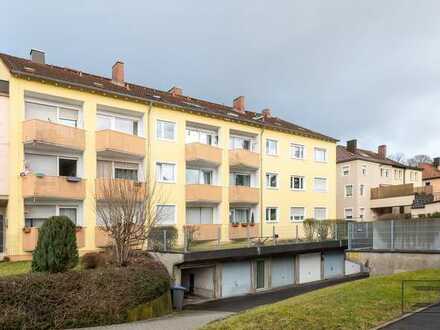 Schicke 3-Zimmer-Wohnung am Hofgarten im Stadtzentrum Bayreuths!