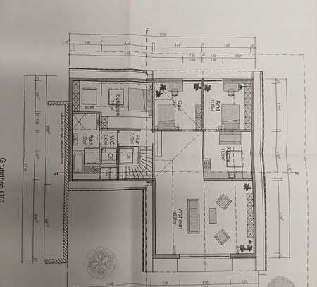 Geschmackvolle 4-Zimmer-DG-Wohnung mit gehobener Innenausstattung mit EBK in Ainring-Mitterfelden