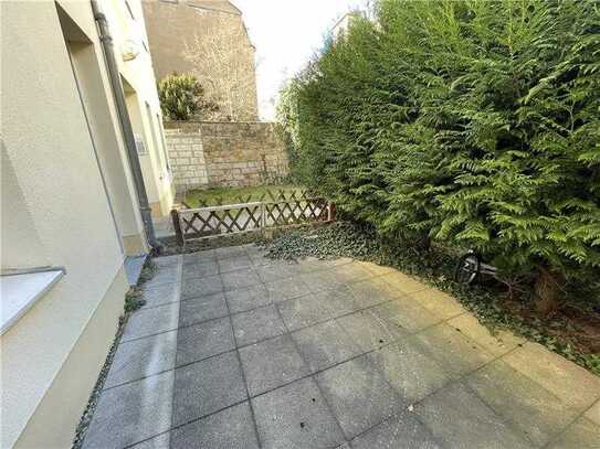 EBK, Terrasse im Hinterhof - Single Wohnung mitten in der Neustadt