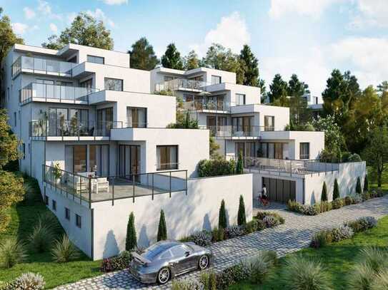 Luxusimmobilie mit Dachterrasse und TG-Stellplatz in naturnaher Vorstadtlage von Jena