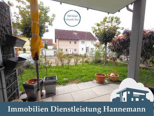 Moderne, 3 Zi. EG, ca. 83 m², Terrasse + Garten, EBK, TG-Stellplatz, ruhig und hell, in Fellbach-...