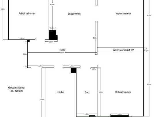 Exklusive 4-Raum-Wohnung mit gehobener Innenausstattung mit Balkon und EBK in KArlsruhe