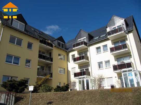 Gemütliche 1-Raum-Wohnung mit Balkon mit Blick ins Tal!