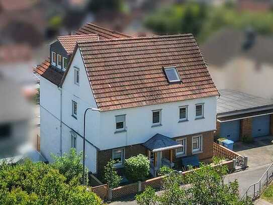 Platz für die ganze Familie – Mehrgenerationshaus mit tollem Ausblick in Marborn!