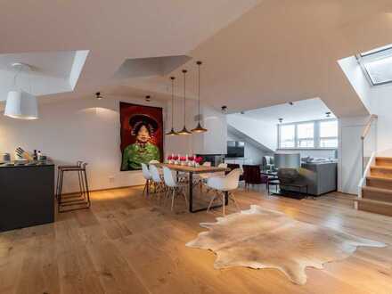 Modern Penthouse w. Rooftop Munich-Lehel