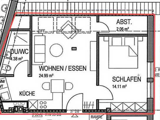 2-Zimmer-Wohnung in der Schelklinger Innenstadt