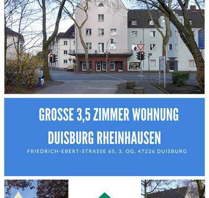 Große 3,5 Zimmer Wohnung - Duisburg Rheinhausen