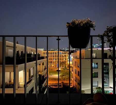 Exklusive 3-Raum-Wohnung mit luxuriöser Innenausstattung mit Balkon in Essen