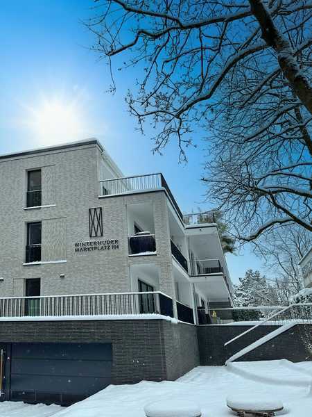 Bezugsfertige, barrierefreie 2-Zi-Wohnung mit Terrasse im Grünen – Neubau in Hamburg-Winterhude