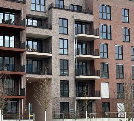 Erstbezug mit Balkon und EBK: Exklusive 2-Raum-Wohnung mit luxuriöser Innenausstattung in Düsseldorf