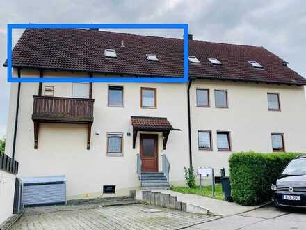 Ansprechende 2-Zimmer-DG-Wohnung in Obertraubling