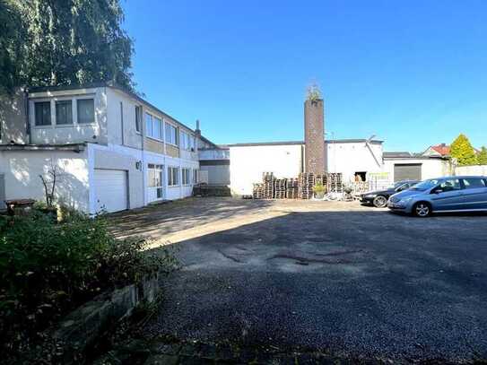 Baugrundstück mit Gewerbehalle in zentraler Lage von Essen