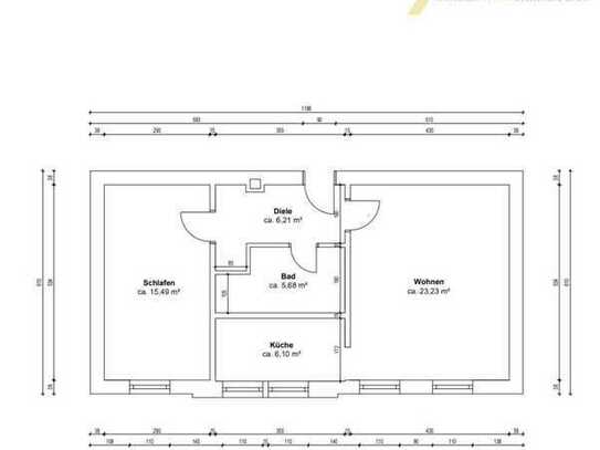 Vermietete Wohnung für Kapitalanleger