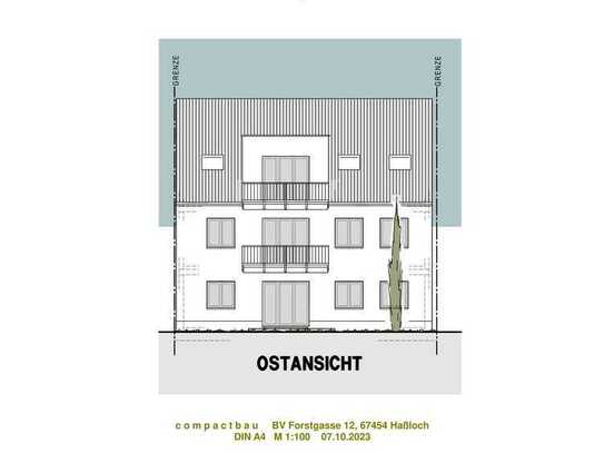 Barrierefreie 3-Zimmerwohnung am Ortsrand - Haus D, OG