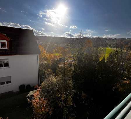 Renovierte 2-Zimmer-Wohnung mit großem Balkon und EBK in ruhiger Lage in Gerlingen (befristet)