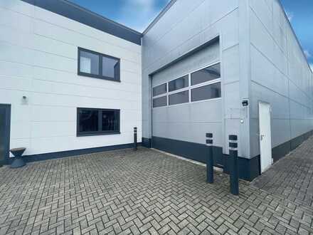 Moderne Gewerberäume zur Miete: 100qm Lagerhalle mit Bürofläche
