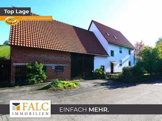 Ehemaliges Landwirtshaus mit Scheune in perfekter Lage in Obersulm! - FALC Immobilien Heilbronn