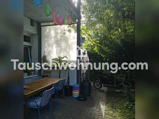 Tauschwohnung: 93qm 3,5Zi EG mit Garten