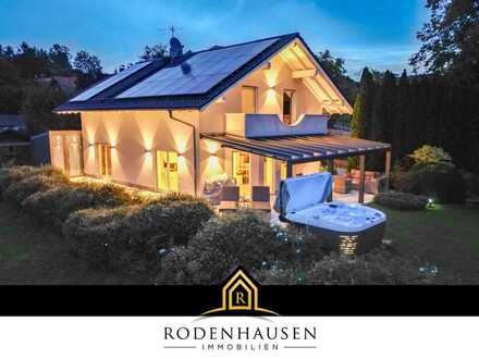 Luxus-Einfamilienhaus mit unverbaubarem Blick am Ortsrand - In Starnberger See Nähe