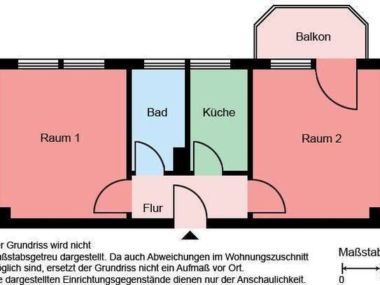 Demnächst frei! 2-Zimmer-Wohnung in Bergkamen Oberaden